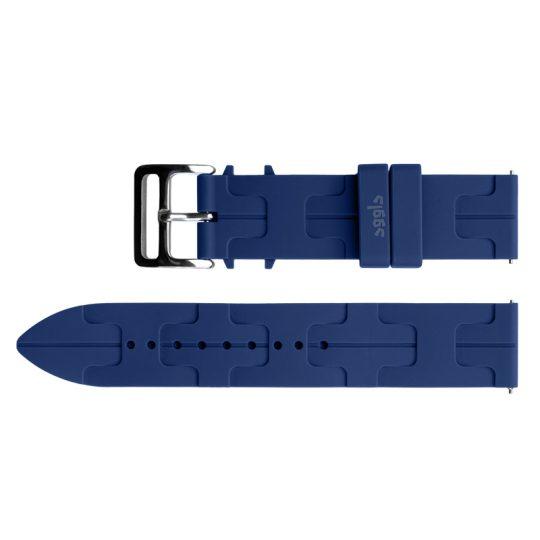Dawood Watch Band (Blue Silicon)